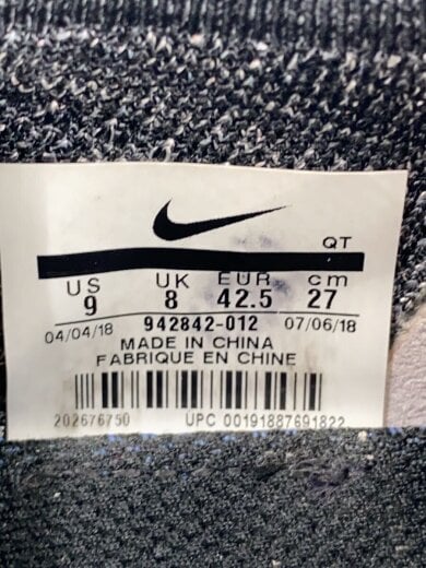 商品画像：AIR VAPORMAX FLYKNIT 2/エアベイパーマックスフライニット/ブラック/942842-012/2 5