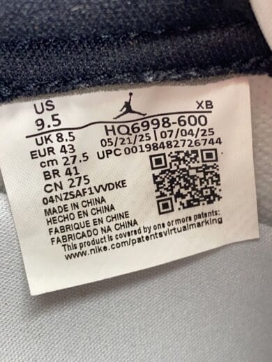 商品画像：AIR JORDAN 1 RETRO LOW OG_エア ジョーダン 1 LOW OG/27.5cm/RED 5