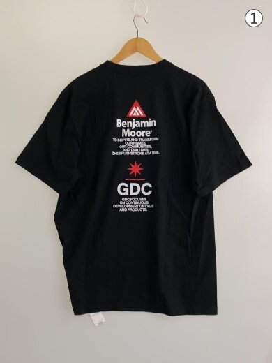商品画像：Tシャツ/L/コットン/BLK/GD0063 2