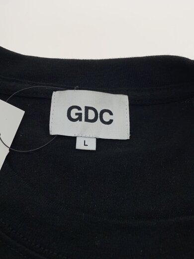 商品画像：Tシャツ/L/コットン/BLK/GD0063 3