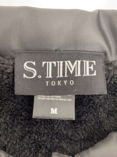 商品画像：s.time/ジャケット/M/ポリエステル/BLK/無地 3