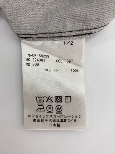 商品画像：長袖シャツ/XL/コットン/GRY/総柄/224381 4