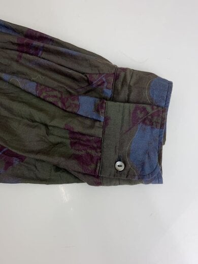 商品画像：OPEN COLLAR SHIRTS LEAF PRINT/2/コットン/GRY/総柄/MT6103-0604B// 5