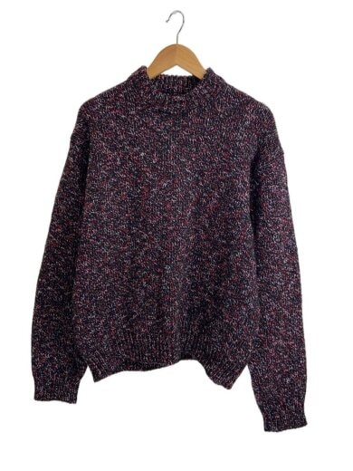 商品画像：HYPER BIG 3GG HEAVY MIX COLOR CREW SWEATER/FREE/ウール/BLK 1