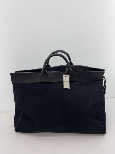 商品画像：ボストンバッグ/キャンバス/BLK/無地/鍵欠品 3