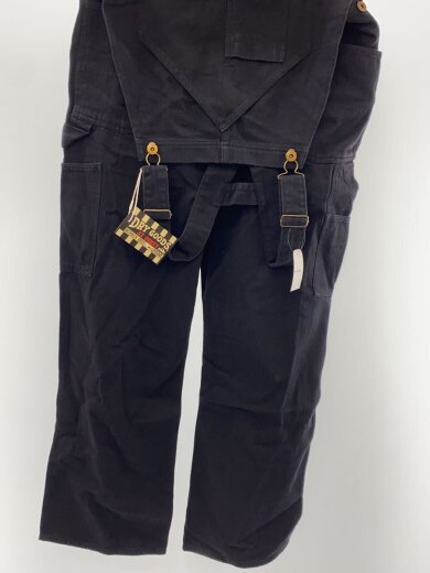 商品画像：ATD EARLY ALLS/オーバーオール/S/コットン/BLK/無地 2