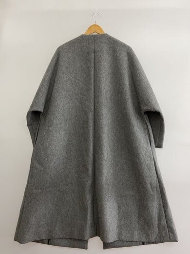商品画像：チェスターコート/36/ウール/GRY/無地/3410200094 2