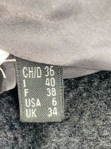 商品画像：コート/36/モヘア/BLK/無地/8151-03/15577 4