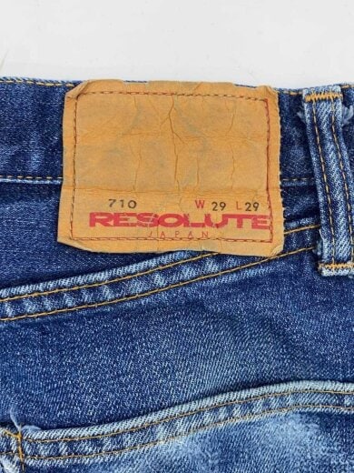 商品画像：ストレートパンツ/29/デニム/NVY/無地/710 4