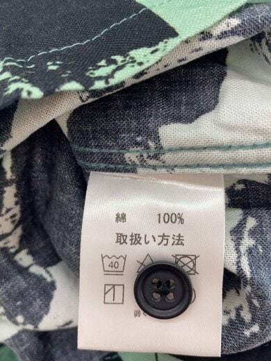 商品画像：DH-DENPA L/S SHJIRT/長袖シャツ/S/コットン/GRN/総柄 4