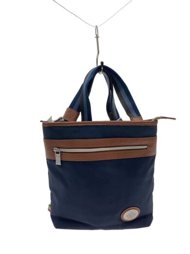 商品画像：ショルダーバッグ/ナイロン/NVY/無地/擦れ有 1