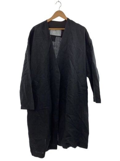 商品画像：カーディガン(薄手)/1/リネン/BLK 1