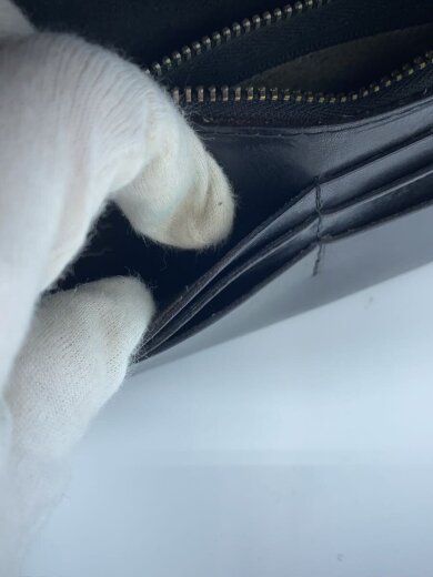 商品画像：長財布/レザー/BLK/無地/メンズ/ウォレットチェーン付き 6