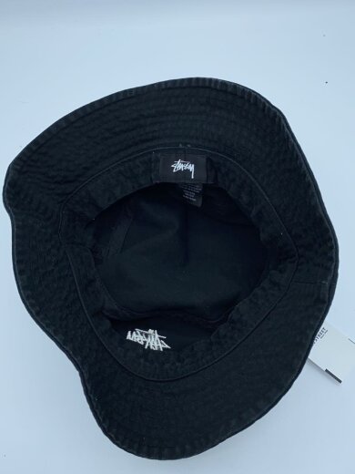 商品画像：バケットハット/S/コットン/BLK/プリント/メンズ 4