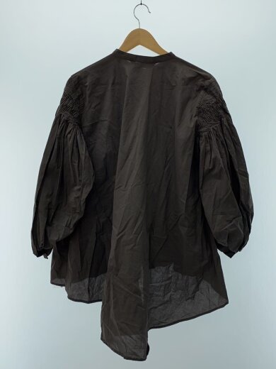 商品画像：24年モデル/ピンタックスリーブシャツ長袖シャツ/--/コットン/GRY/無地/3-230043 2