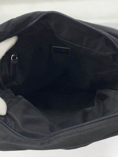 商品画像：ショルダーバッグ/ナイロン/BLK/無地/肩掛け/三角ロゴ// 6