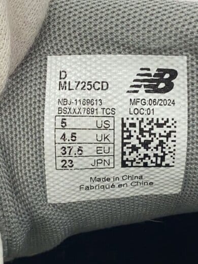 商品画像：ML725/ホワイト/23cm/WHT 5