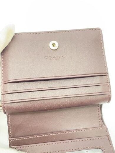 商品画像：2つ折り財布/レザー/GRY/レディース 7