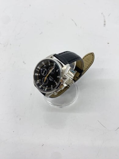 商品画像：クォーツ腕時計/アナログ/レザー/BLK/BLK/SNDC89P2 2