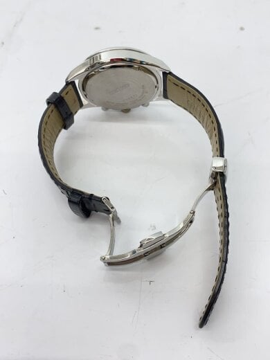 商品画像：クォーツ腕時計/アナログ/レザー/BLK/BLK/SNDC89P2 4