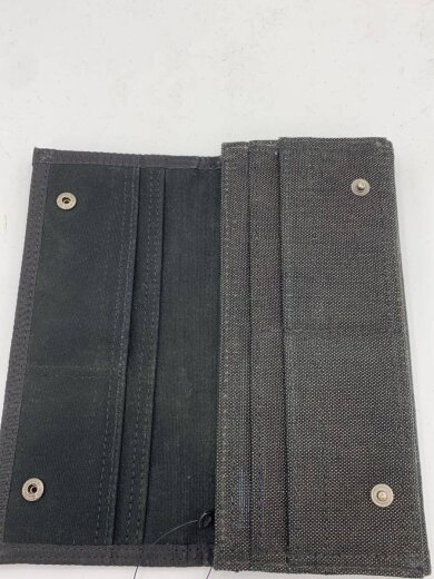 商品画像：長財布/キャンバス/BLK/無地/メンズ 4