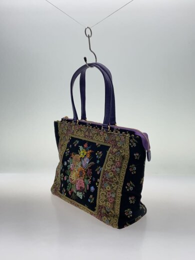 商品画像：トートバッグ/--/BLK/総柄 2