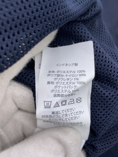 商品画像：ナイロンジャケット/M/ポリエステル/NVY/無地 4