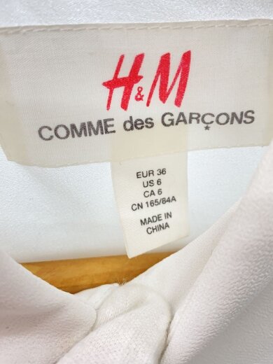 商品画像：長袖シャツ/36/ポリエステル/WHT/無地 4