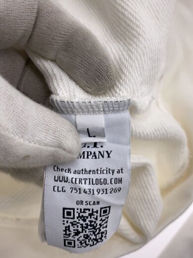 商品画像：パーカー/L/コットン/WHT/19ss 4