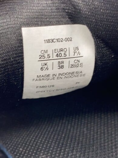 商品画像：ローカットスニーカー/25.5cm/BLK/レザー/1183C102-002 5