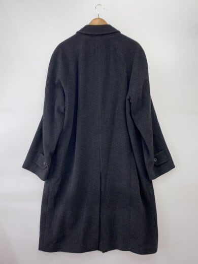 商品画像：ステンカラーコート/40/ウール/GRY/無地/カシミヤ混 2