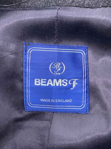 商品画像：ステンカラーコート/40/ウール/GRY/無地/カシミヤ混 3