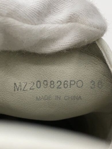 商品画像：ローカットスニーカー/36/WHT/MZ209826PO// 5