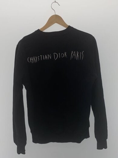商品画像：19aw/レイモンドペティボン/刺繍ロゴスウェット/M/コットン/BLK/無地 2