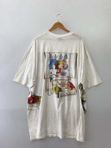 商品画像：90s/USA製/7人の小人/白雪姫/Tシャツ/one/コットン/WHT/総柄// 2