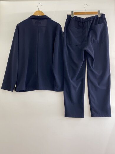 商品画像：セットアップ/L/コットン/BLK/無地/42-16-0009-408-79-20// 2