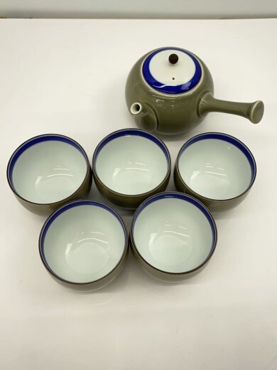 商品画像：茶器セット/百年庵/茶灰釉/6点セット/GRY// 8