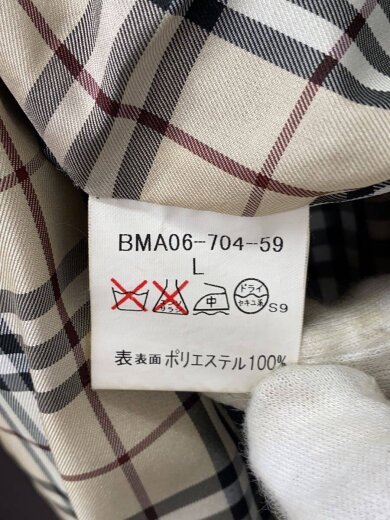 商品画像：コート/L/ポリエステル/BRW/無地/BMA06-704-59/首元汚れ有 5