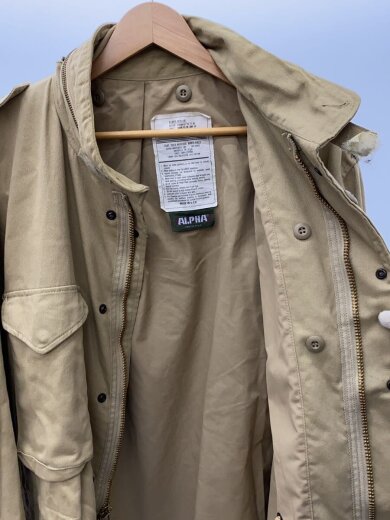商品画像：M-65/USA製/民間/ミリタリージャケット/XL/コットン/KHK/無地 3