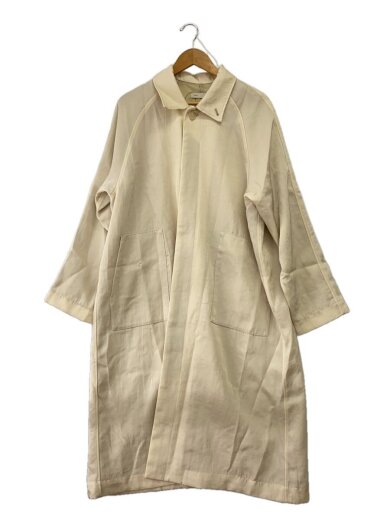 商品画像：twill long coat/コート/L/ナイロン/BEG// 1