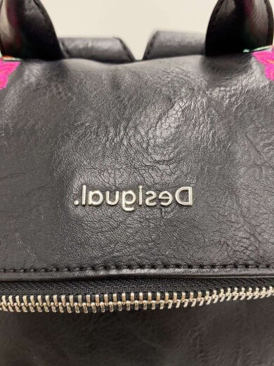 商品画像：リュック/レザー/BLK/総柄 5