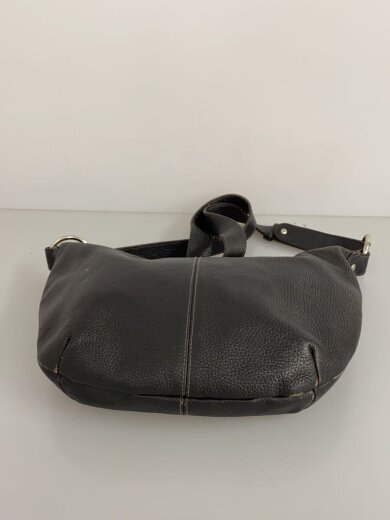 商品画像：ショルダーバッグ/レザー/BLK/無地 4