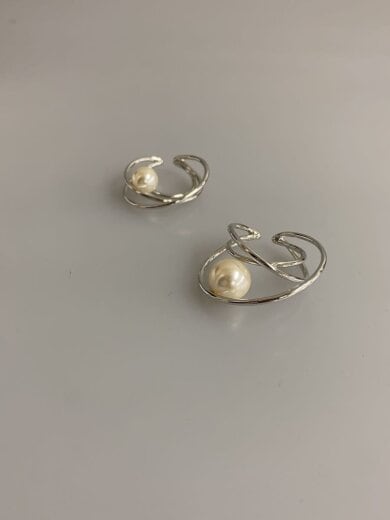 商品画像：アクセサリー/メッキ/SLV/レディース D.U.E プラネットイヤーカフ 2