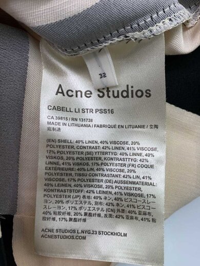 商品画像：シャツワンピース/32/コットン/マルチカラー/ボーダー 4