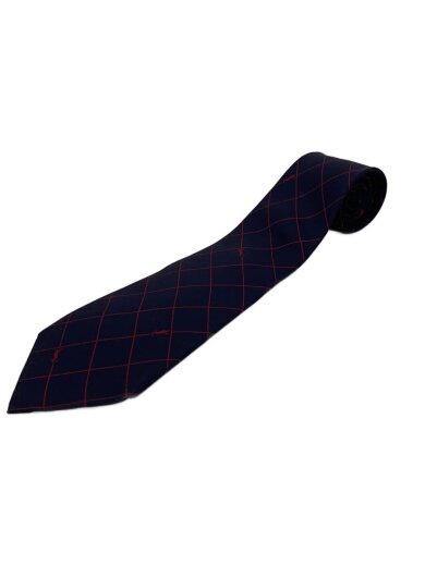 商品画像：ネクタイ/コットン/NVY/メンズ 1