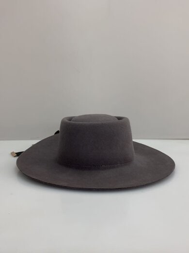 商品画像：ハット/FREE/ウール/GRY/無地/メンズ 3