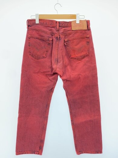 商品画像：ストレートパンツ/34/デニム/RED/689M 0600 51065-6 2