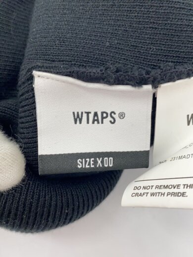 商品画像：ニットキャップ/--/ポリエステル/BLK/無地/メンズ 4