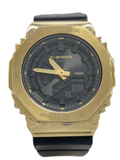 商品画像：クォーツ腕時計_G-SHOCK/アナログ/ラバー/BLK/BLK 1