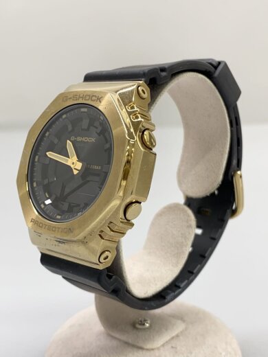 商品画像：クォーツ腕時計_G-SHOCK/アナログ/ラバー/BLK/BLK 2